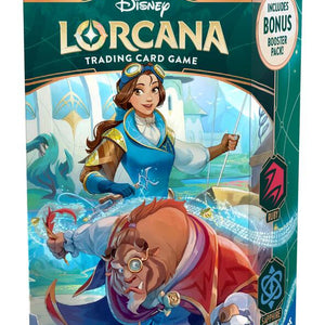 Disney Lorcana - Set 7 - Archazia's Island: Belle & Beast (Ruby & Sapphire) Single-Player Deck