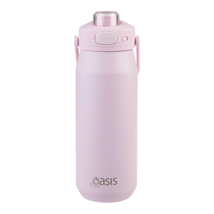 Oasis Ceramic Stainless Steel Triple Wall Capri Quick Release Drink Bottle 750ML