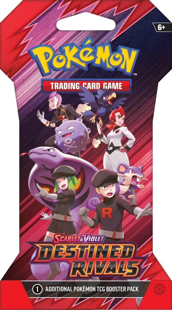 Pokemon TCG SV10 Destined Rivals - Boosters (Sleeved)