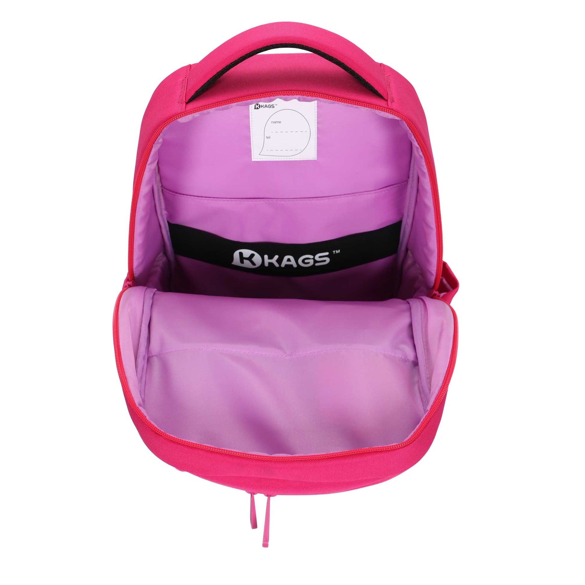 KAGS ASHTON 5 Series Ergonomic School Backpack for Primary School Pupils - Magenta