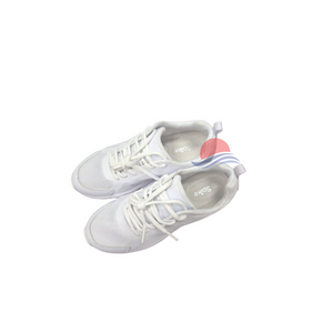 SPIKE White Kids School Shoes -  Lace