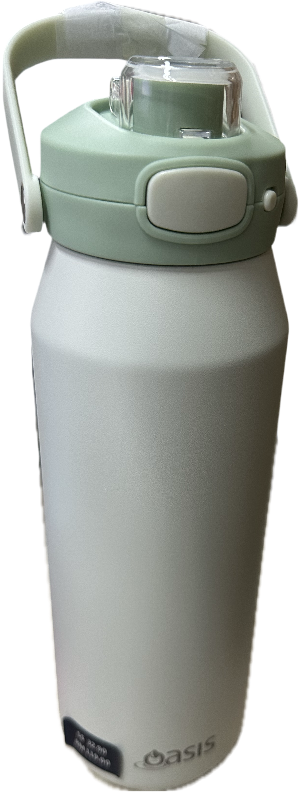 Oasis Ceramic Stainless Steel Triple Wall Capri Quick Release Drink Bottle 1L