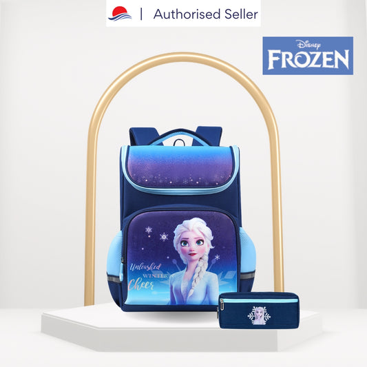 Frozen Ergonomic Blue Backpack