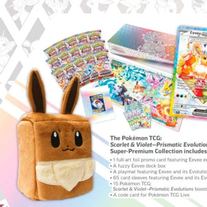 Pokemon Scarlet & Violet Prismatic Evolutions Super Premium Collection