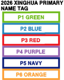 XHPS NAMETAGS