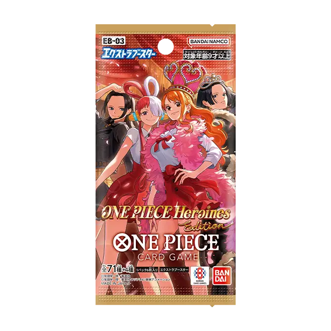 ONE PIECE CARD GAME EXTRA BOOSTER BOX Heroines Edition Japanese Ver [EB-03]