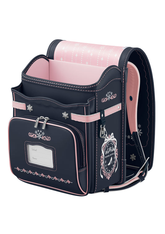 Navy x Baby Pink Model Royal Crystal Randoseru