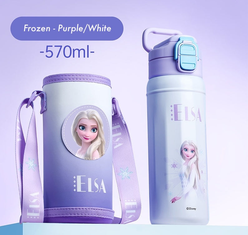 Frozen Elsa Stainless Steel Water Bottle 570ml