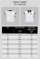 HGSS School Polo Tee (Girl - Black Label)