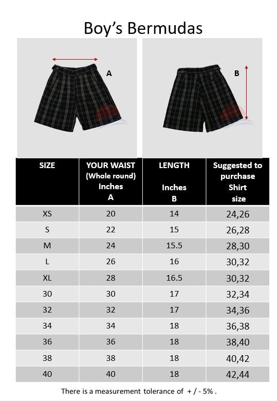 SKPS Boy's Bermudas